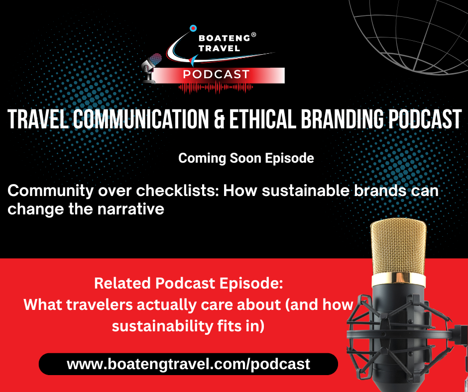 Community over checklist: How sustainable travel brands can change the narrative
