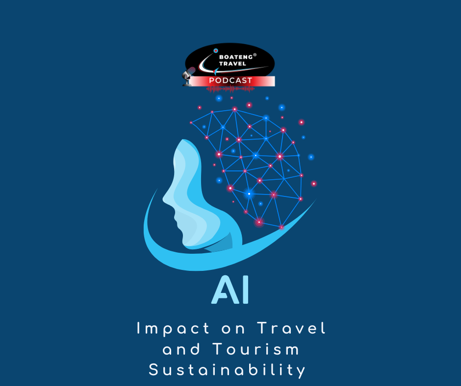 AI impact on travel and tourism sustainability